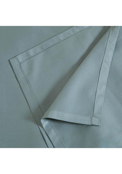 Classıc Bambu King Size Düz Çarşaf 280x290 Cm Aqua