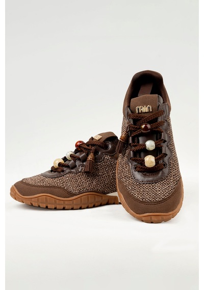 Tw Tonny White Tokyo - 193-1 Kadın Hasır Sneaker Süet Detaylı Boncuklu Calla Kahverengi Tw Tonny White Tokyo - 193-1 Kadın Hasır Sneaker Süet Detaylı Boncuklu Calla Kahverengi