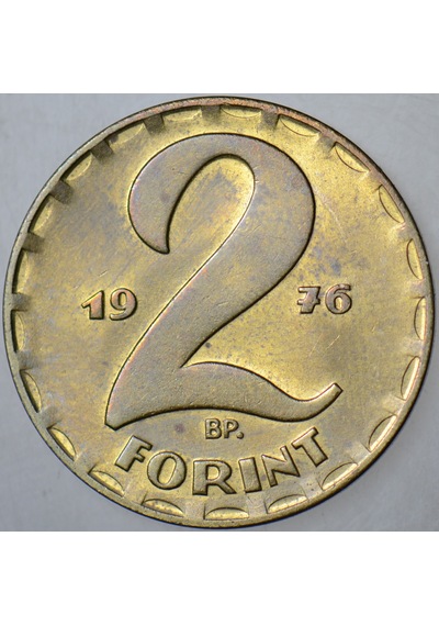 Macaristan 2 Forint 1976 Çilaltı.