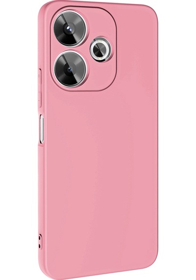 Noktaks - Xiaomi Uyumlu Xiaomi Redmi 13 4g - Kılıf İçi Kadife Koruyucu Mara Lansman Kapak - Pembe T33219 Pembe