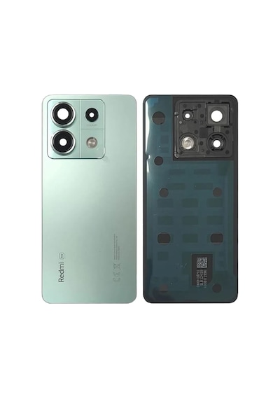 Xiaomi Redmi Note 13 Pro 5g Yeşil Kamera Camlı Arka Cam Batarya Pil Kapağı Telefon Arka Kapak 71752470