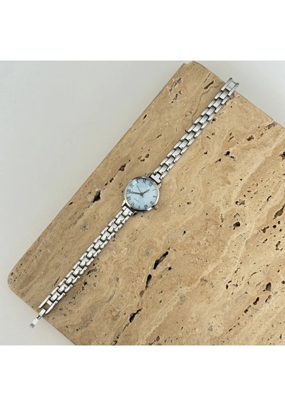 Raven Silver Mavi Saat
