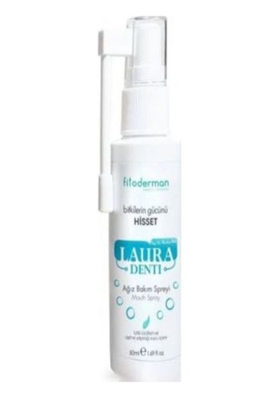 Fitoderman Lauradenti Diş Plak Önleyici Nefes Tazeleyici Ağız Bakım Spreyi 50 ML