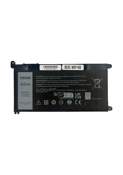 Fitcell Dell Uyumlu wdx0r T2jx4,vostro 15 5568,vostro 14 5468 Notebook Bataryası