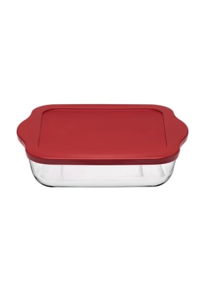 Paşabahçe 59024 Borcam Plastik Kapaklı Kare Tepsi 3200 Cc N1129216