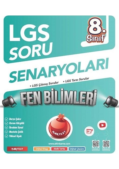 Nartest Yayınları 8. Sınıf Lgs Fen Bilimleri Soru Senaryoları