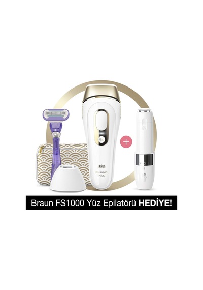 Silk Expert Pl5139 Yeni Nesil Ipl 400.000 Atımlı+ Braun Fs 1000 Mini Düzeltici