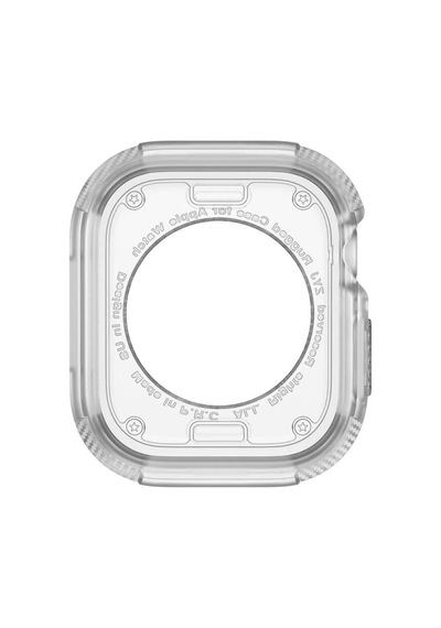 Apple Uyumlu  Watch 10 42mm Silikon Tpu Kasa Koruyucu Redclick Watch Gard 17