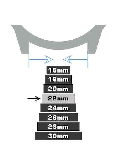 Saatse 22mm Lacivert Hakiki Deri Saat Kordonu Kayış