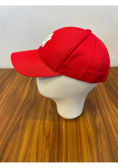 Hamze Ny Yankees New York Nakışlı Unisex Beyzbol Cap Şapka Kırmızı