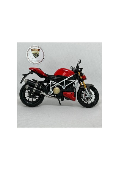Ducati Super Naked S Maket Motor - 1:12 Maisto Diecast Kırmızı