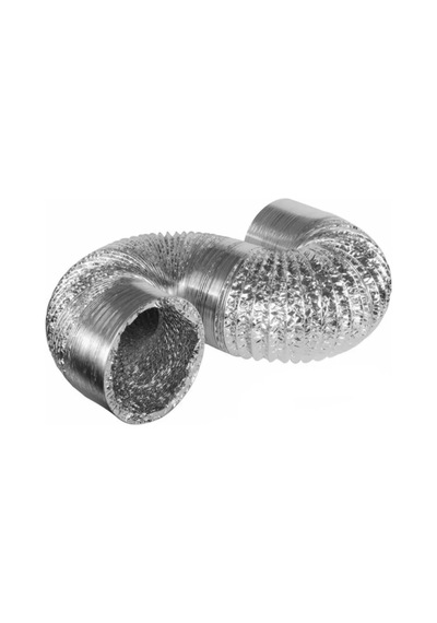Alüminyum Esnek Baca , Davlumbaz, Aspiratör Borusu 1,5 Metre Çap 120mm - 703076391 Diğer