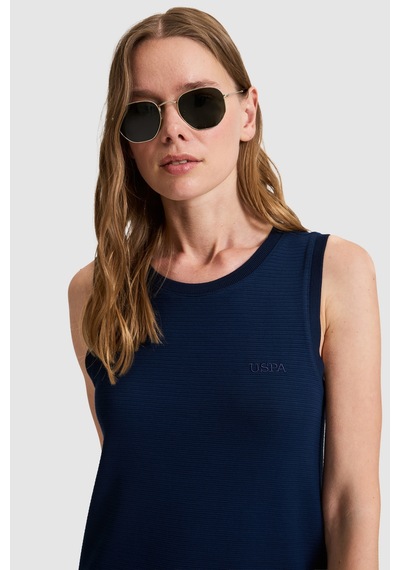 U.s. Polo Assn. Kadın Lacivert Elbise Örme 50323510-vr033