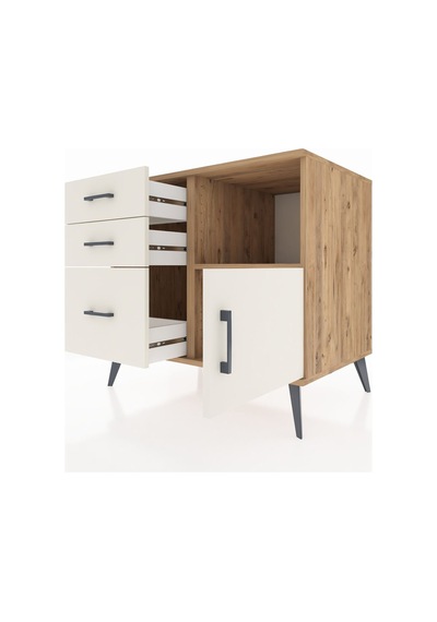 Kronos Şifonyer Tek Raflı 3 Çekmeceli Tek Kapaklı 88x59x80 Çam-aytaşı Aytaşı Kronos Şifonyer Tek Raflı 3 Çekmeceli Tek Kapaklı 88x59x80 Çam-aytaşı Aytaşı