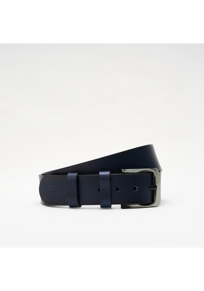 Lacivert Erkek D-045-01 Grande Kot Kemer Genişlik 4.5 Cm