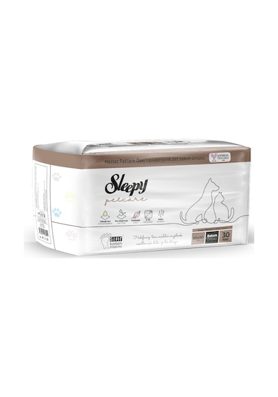 Sleepy Petcare Pet Bakım Örtüsü 60 x 90 CM 30 Adet