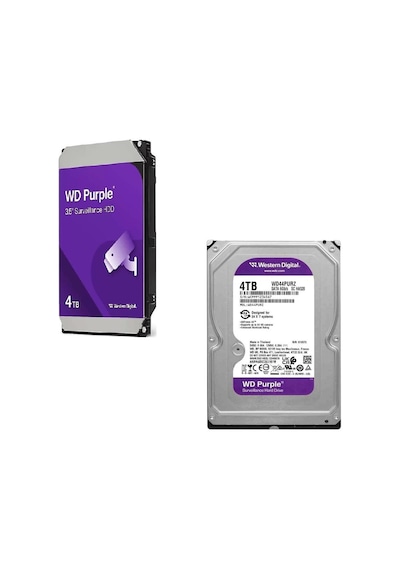 4tb Wd Purple Sata 6gb/s 128mb Dv 7x24 Wd44purz