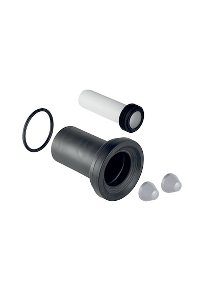 Geberit Asma Klozet Bağlantı Seti 18,5 Cm Contalı D 90mm Krom Mat - 152.404.46.1 Mat Krom