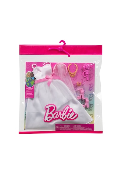 Hwv76 Barbie + Ken Fashion - Gelin Aksesuarları Bebekler Ürüne Dahil Değildir.