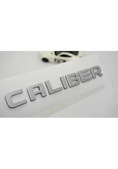 Dk Tuning Caliber Bagaj Gri Abs Yazı Logo Amblem Dodge İle Uyumlu