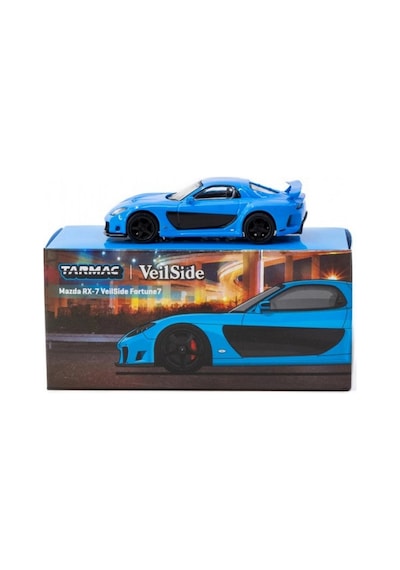 Eco Lounge 1/64 Mazda Rx-7 Veilside Fortune7 Blue