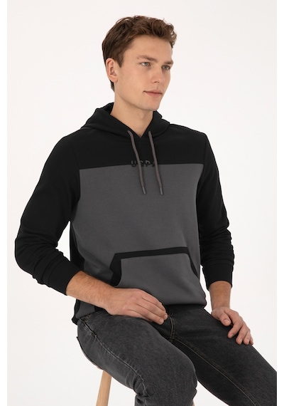 U.s. Polo Assn. Erkek Siyah Sweatshirt 50315453-vr046 Siyah