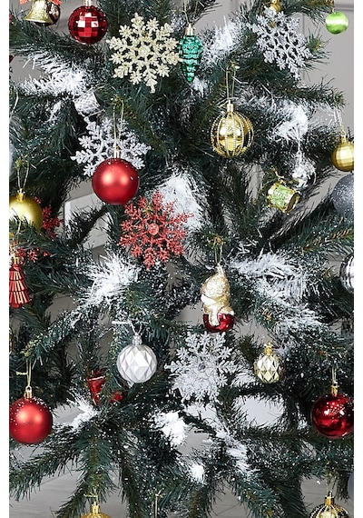Waldern Luxury Series Yılbaşı Çam Ağacı Plastik Ayaklı 150 CM 260 Yeşil Dal