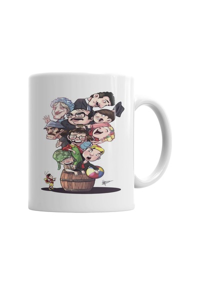 Chaves Kupa Bardak Porselen Karışık