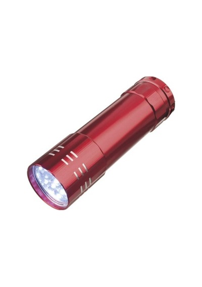 3 Adet 9 Ledli Metal Mini El Fener Çok Renkli