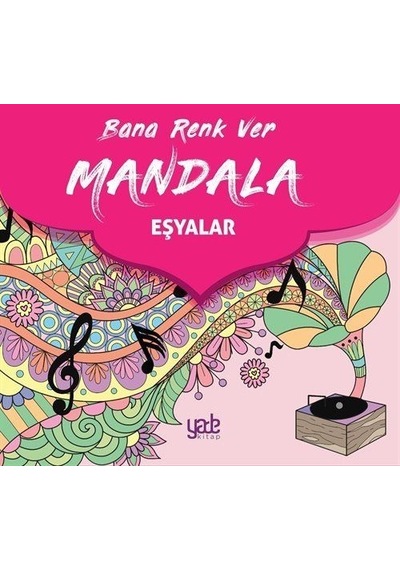 Bana Renk Ver - Mandala - Eşyalar- Yade Kitap
