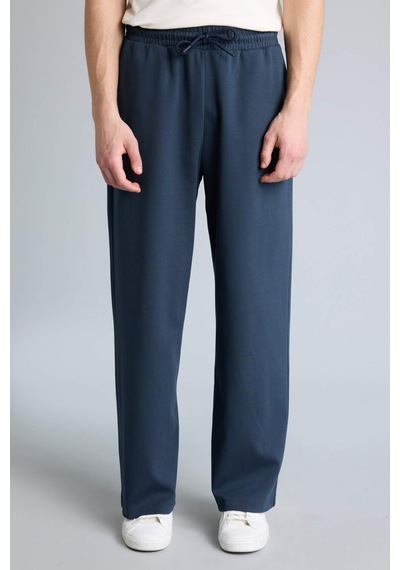 Defacto Baggy Fıt Geniş Paça Pantolon H3094ax26spnv64 Lacivert-nv64