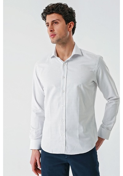 İmza Bej Uzun Kollu Desenli Armürlü Cepsiz Pamuklu Klasik Slim Fit Dar Kesim Gömlek 1004240189-bej Bej İmza Bej Uzun Kollu Desenli Armürlü Cepsiz Pamuklu Klasik Slim Fit Dar Kesim Gömlek 1004240189-bej Bej