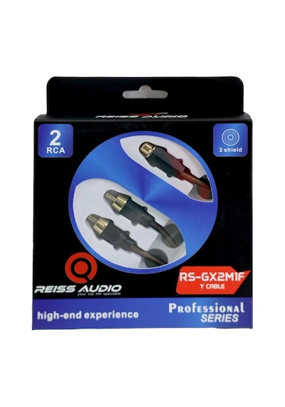 Reiss Reıss Audıo Rs-gx2m1f Anfi Y Kablo Bakır 2 Erkek 1 Dişi 20cm
