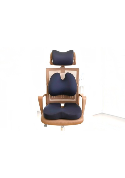 Yeni Nesil Visco Ortopedik Ergonomik 3'lü Set Ortopedik Yastık Seti Kalça, Bel Ve Boyun Desteği Sağlayan Rahatlatıcı Minder Set