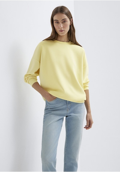 Mavi - Lux Touch Tencel Tm Modal Sarı Sweatshirt 168837-91390 Sarı