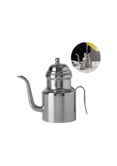 Komple 304 Çelik 310 Ml Yağdanlık Sosluk Ve Sirkelik Cin596by