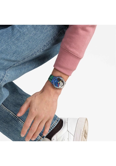 Suoz363 Swatch Leger's Two Women Holding Flowers Unisex Kol Saati Çok Renkli