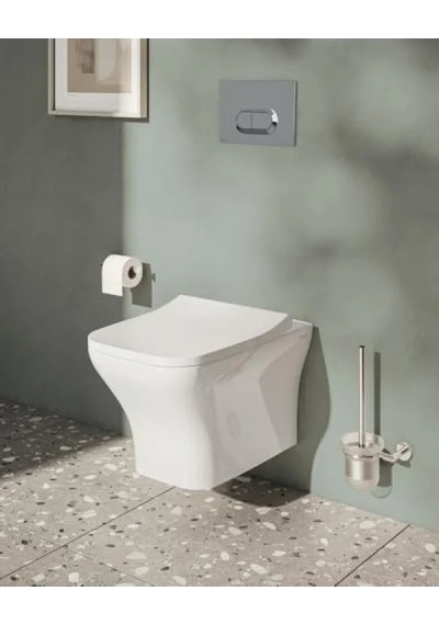 Krom Kaplamalı Yedek Tuvalet Kağıtlığı 16.5 x 12.2 x 11.2 CM