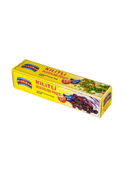 Küçük Kilitli Buzdolabı Poşeti