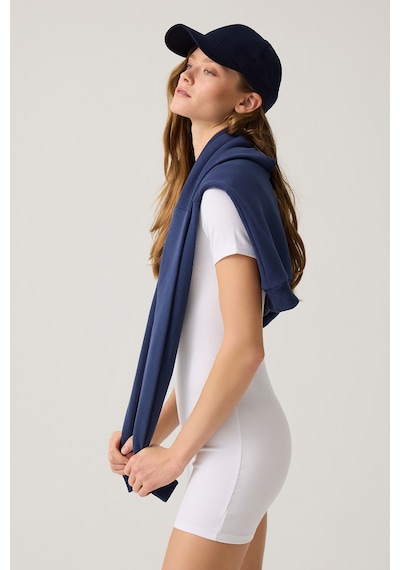 Los Ojos Beyaz Fitilli Kısa Kollu Kısa Tulum Short Romper Beyaz Beyaz