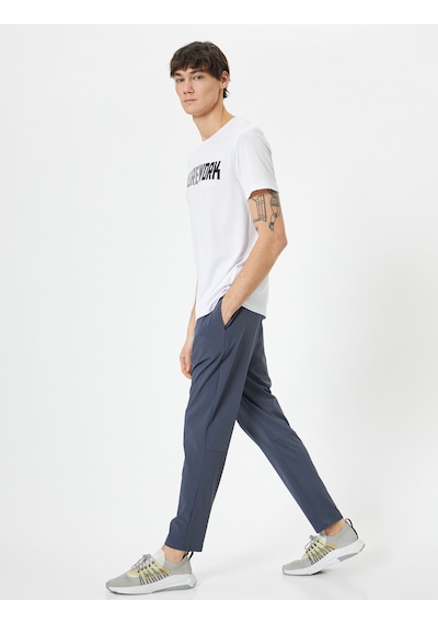 Koton Spor Eşofman Altı Slim Fit Beli Lastikli Cep Detaylı Antrasit 4sam40029nw Antrasit Koton Spor Eşofman Altı Slim Fit Beli Lastikli Cep Detaylı Antrasit 4sam40029nw Antrasit