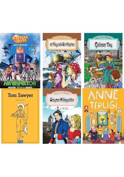 Parıltı Yayınları Ortaokul Okuma Seti Rafadan Tayfa Set Kitabı