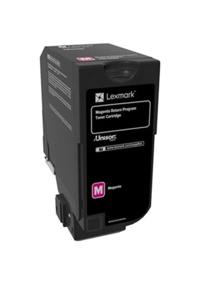 Lexmark 74c50m0 3.000 Sayfa Magenta Kırmızı Toner Cs720-725 Cx725 Kdo