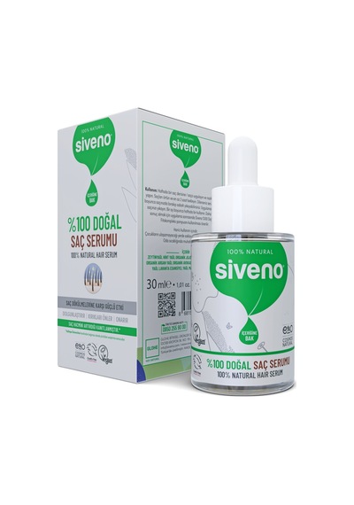 Siveno %100 Doğal Saç Bakım Serumu 30 Ml