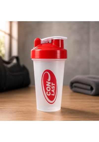 Protein Karıştırıcı Shaker-bpa İçermez Kırmızı - Beyaz
