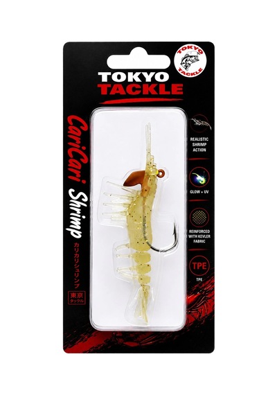 Tokyo Tackle Caricari Shrimp 7.6cm 6.5gr Silikon Karides Sahte Yem Renk : Tt044