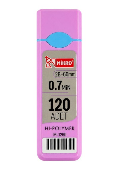 M-1260 Versatil 0.7 Kalem Ucu 60 Mm 120'li