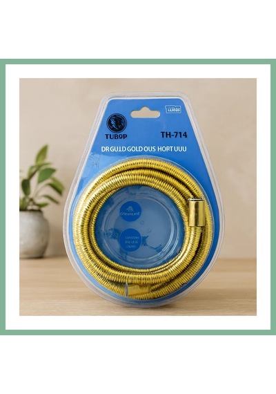 Bşkvirgo Örgülü Duş Hortumu 150 Cm Gold Bsk2026 Altın