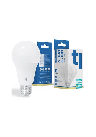 Redeem A60A E27 Led Ampul, Titreşimsiz, Göz Konforu, 747 Lümen, Tatlı Beyaz, 3500 Kelvin