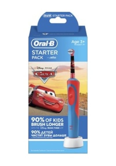 Oral-B Starter Cars Çocuk Şarjlı Diş Fırçası 3+ Yaş